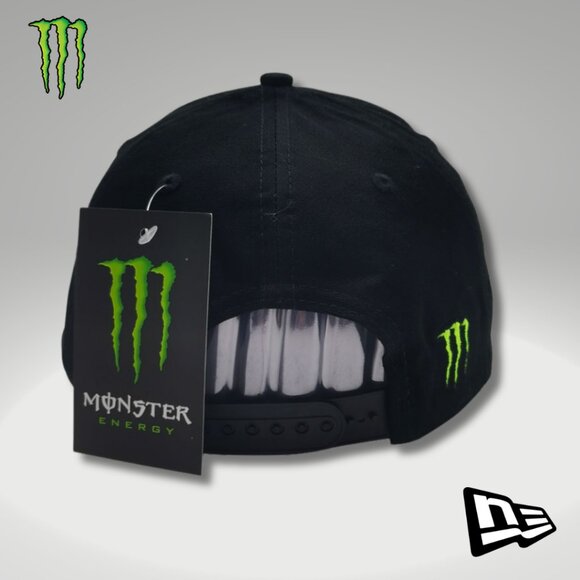 Hat Snapback New Era Black 9FORTY Box & Sticker - Picture 2 of 5